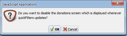 disable donations prompt