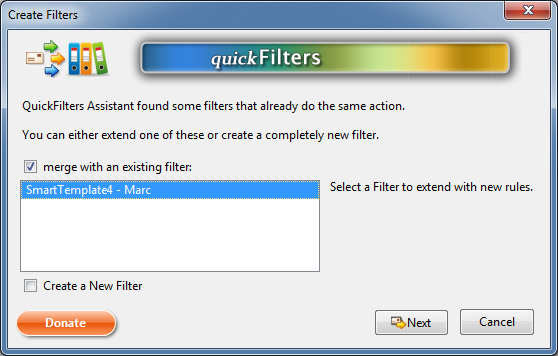 Extend existing filter